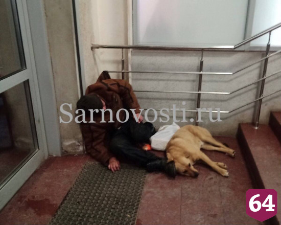 В Саратове собака пьяного мужчины не выпускала посетителей из магазина