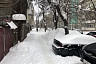 В центре Саратова построили шалаш из снега