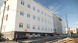 На саратовском курорте строят новый корпус больницы 