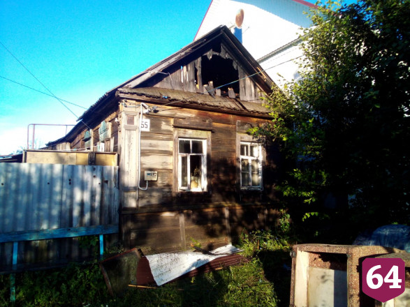 В Саратовской области за ночь сгорели три дома