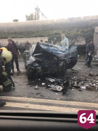Трое мужчин покалечились в ДТП у кладбища в Саратове