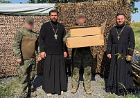 Саратовский священник доставил бойцам в зону СВО ретранслятор