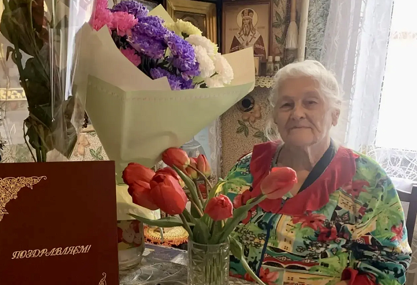 Саратовская подвижница отметила 90-летие 