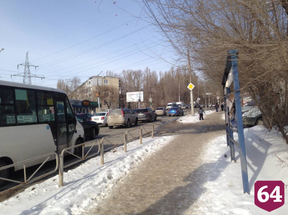 ДТП на Танкистов стало причиной большой пробки