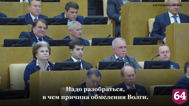 Володин потребовал найти причину обмеления Волги