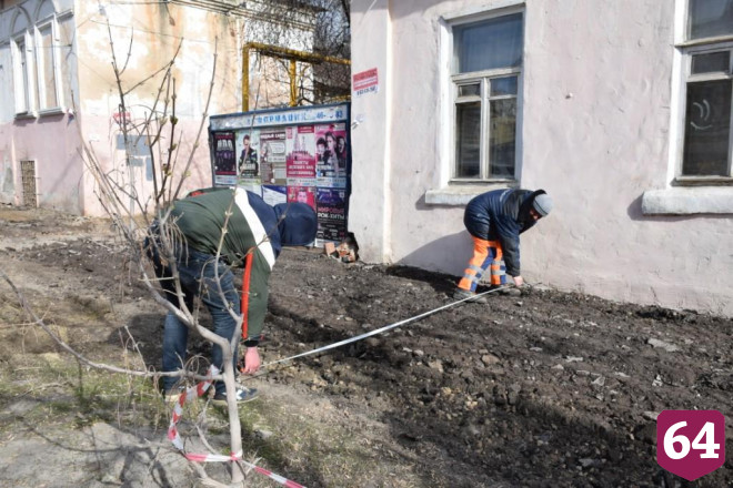 В Саратове начался масштабный ремонт тротуаров 