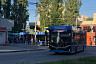 В Саратове троллейбус перегородил дорогу