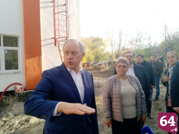 В Саратове намерены через 2 недели достроить детский сад на 100 мест 