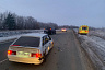 На трассе под Саратовом «Лада» врезалась в автомобиль реанимации