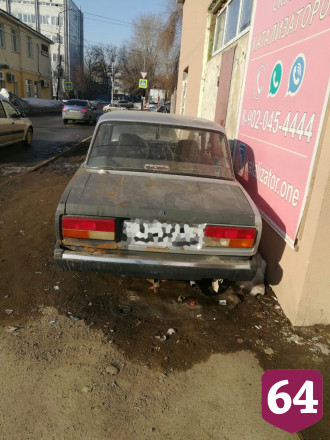 После публикации «Региона 64» о неправильной парковке эвакуировали две машины