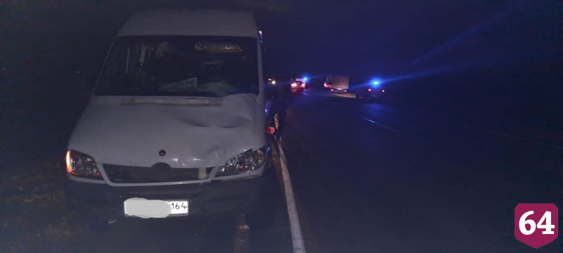 Под Саратовом водитель автобуса сбил насмерть пешехода