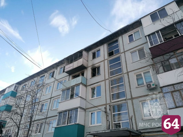 Мужчина погиб на пожаре под Саратовом