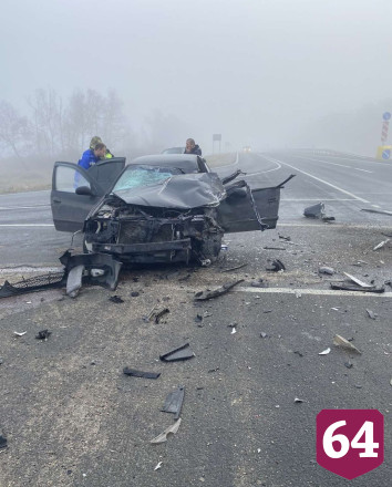 Двое травмировались в аварии с большегрузом под Саратовом