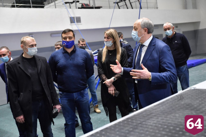Дворец водных видов спорта в Саратове откроют соревнованиями