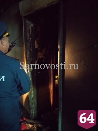 В квартире после пожара нашли тело пьющего жителя Саратова