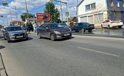 В Саратове девушка на иномарке сбила ребенка 