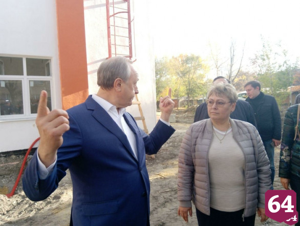 В Саратове намерены через 2 недели достроить детский сад на 100 мест 