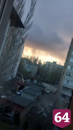 Жителей Саратова поразили странные облака над городом