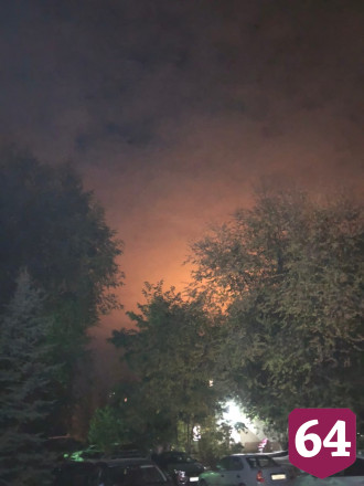 В Саратове обсуждают необычное сияние в небе