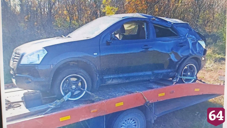 За сутки на саратовских трассах перевернулись два автомобиля