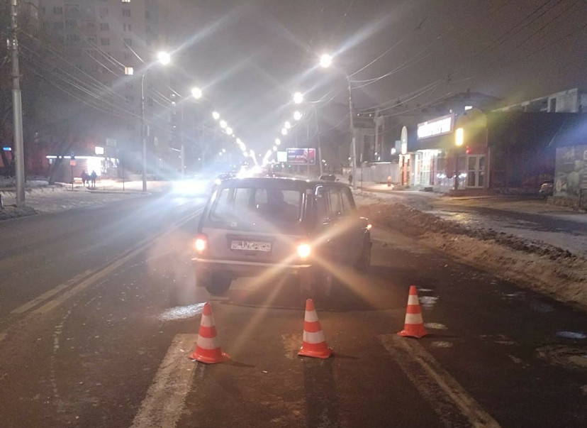 На Кавказской «Нива» сбила молодого человека