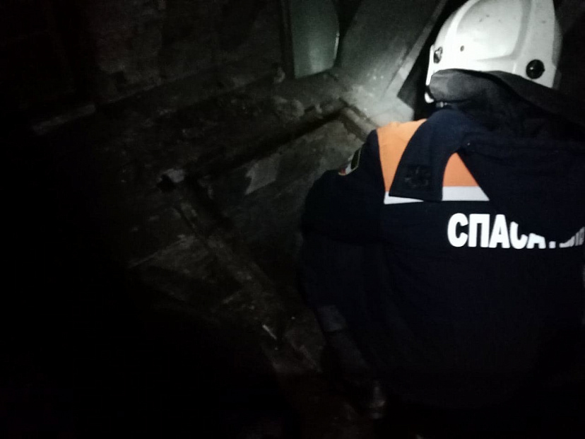 Саратовские спасатели достали из погреба тело мужчины