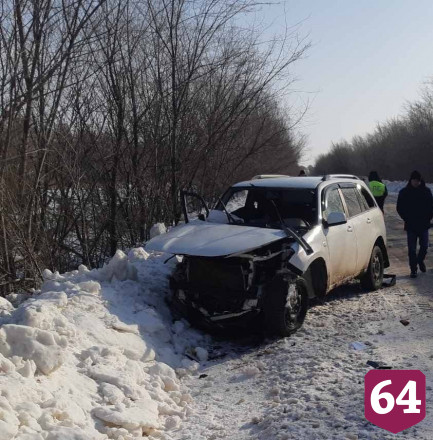 В аварии под Саратовом погибли трое человек