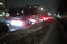 В Саратове под «мостом глупости» застрял очередной грузовик