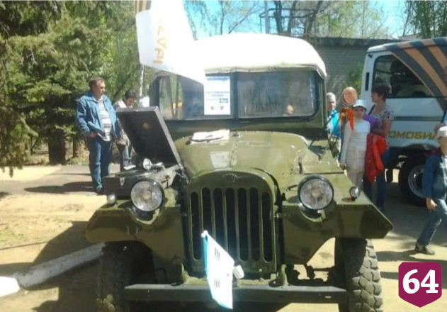 В Саратовской области продают раритетный фронтовой автомобиль