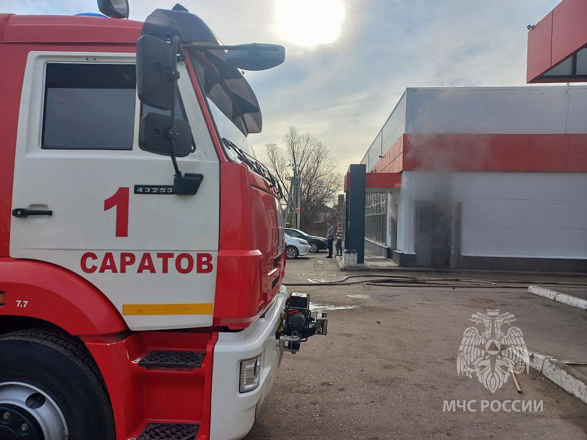 Пожарные тушили склад «Магнита»