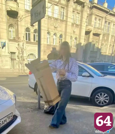 В центре Саратова незаконно выбрасывали мусор 