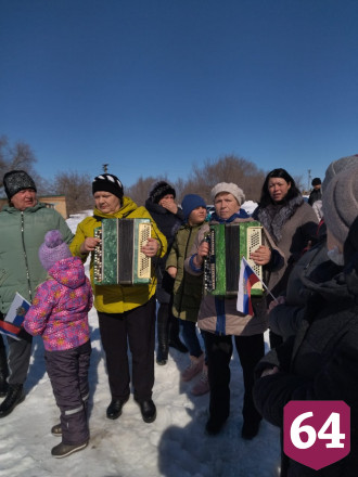 В Саратовской области прошел автопробег Z под легендарную «Катюшу»