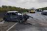 Пять человек пострадали в массовом ДТП с рейсовым автобусом под Саратовом