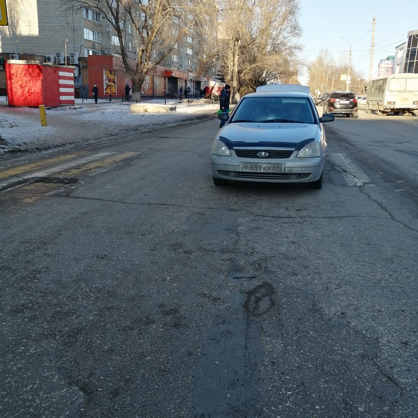 Водитель «Приоры» сбил пенсионерку на Ленина