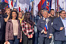 Саратовцы на митинге поддержали референдумы по Донбассу