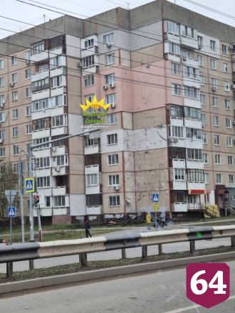 Саратовцев возмутили последствия ремонта крыши высотки 