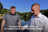 Началось благоустройство парка у пруда Семхоз в Саратове