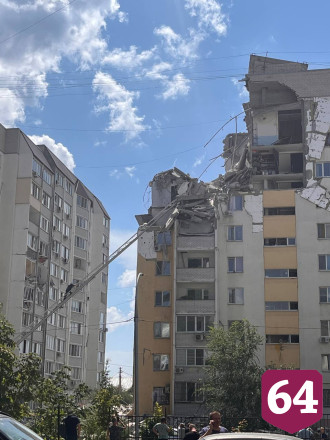 В Саратове при взрыве газа частично обрушилась многоэтажка 