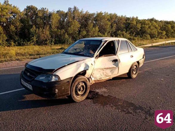 Два человека травмировались в ДТП под Саратовом