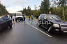 В массовой аварии на саратовской трассе пострадали три человека