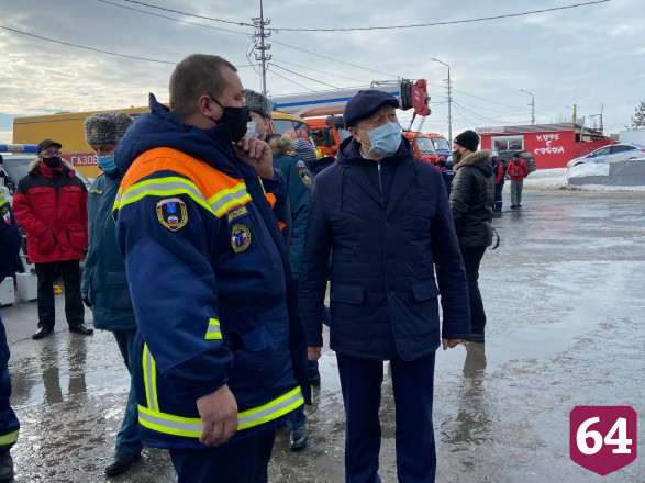 Взрыв льда на реке Медведице показали в онлайне 