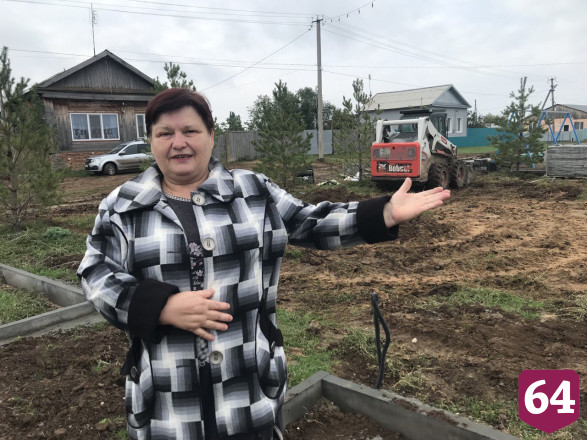 В райцентре под Саратовом появился народный сквер