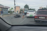 Под Саратовом мотоциклист протаранил иномарку