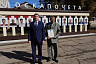 В районном центре под звуки барабанов открыли городские часы