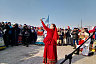 На саратовской «Лыжне России» фурор произвела лихая казачка с шашкой