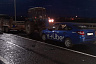 Водитель такси на мосту протаранил на встречной полосе трактор 