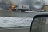 В Энгельсе сгорела хлебная «Газель»