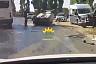 В Солнечном на крышу опрокинулась иномарка