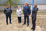В саратовском поселке построили спортплощадку с окопом