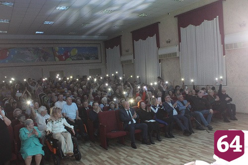 Народный артист Вячеслав Малежик вновь выступил на сцене Энгельсского дома-интерната